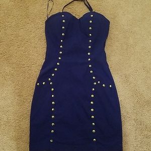 Australian Night on the town blue dress